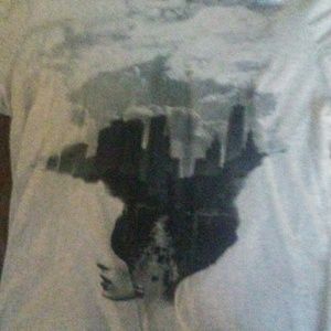 Large grey short sleeve t-shirt wore twice